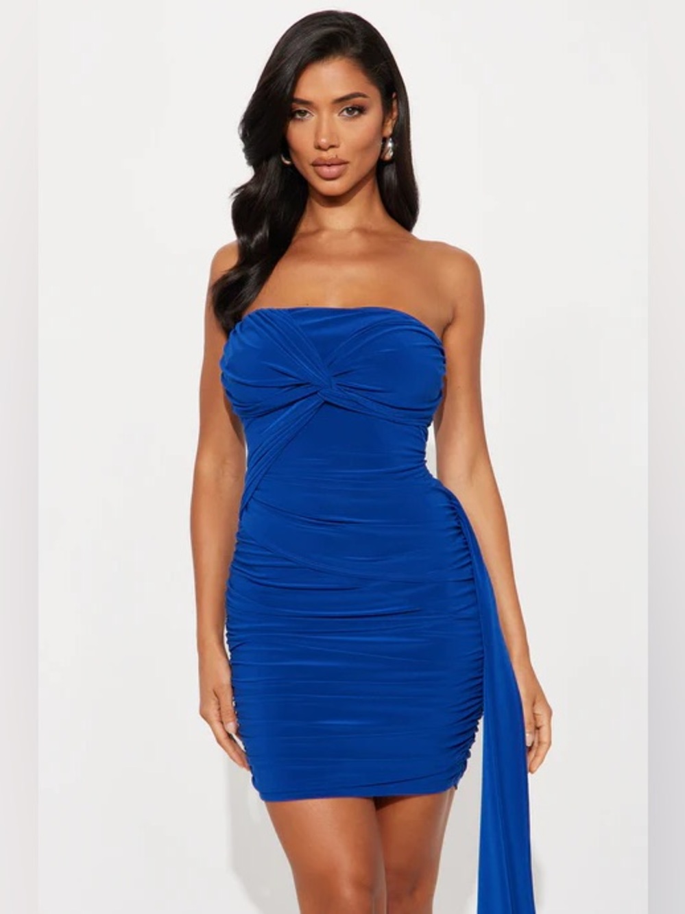 Kassandra Draped Strapless Mini Dress NEW 🏷️